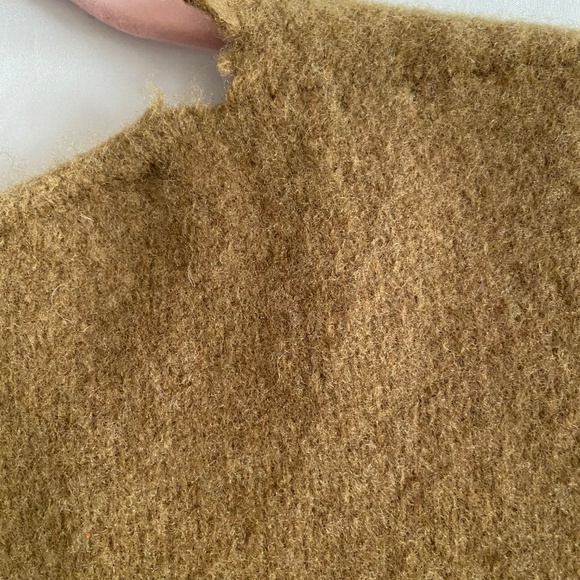 Irelands Eye Sanderling Jumpsuit, Merino Wool, Olive, Size Medium (US 6-8) - Picture 9 of 9